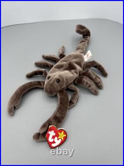 TY Beanie Baby STINGER the Scorpion (8 in) ERROR RARE RETIRED
