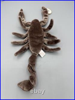 TY Beanie Baby STINGER the Scorpion (8 in) ERROR RARE RETIRED
