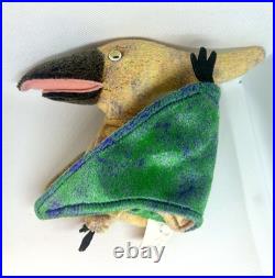 TY Beanie Baby Swoop 2000 RARE Dinosaur Pterodactyl