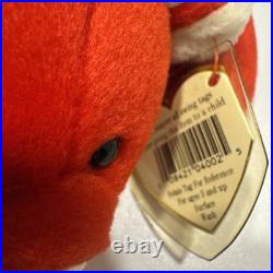 TY Beanie Baby Tabasco Very Rare 1995 Bulls PVC Tag Errors Mint Condition