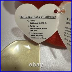 TY Beanie Baby Tabasco Very Rare 1995 Bulls PVC Tag Errors Mint Condition