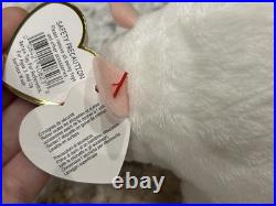 TY Beanie Baby Tiny The White Mouse Ultra Rare 2010 Limited ED. Carletto Tags