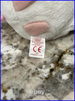 TY Beanie Baby Tiny The White Mouse Ultra Rare 2010 Limited ED. Carletto Tags