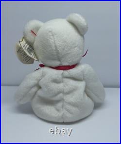 TY Beanie Baby Valentino the Bear 1993/94 Brown Nose withTag Errors (RARE) TY Beanie Baby Valentino the Bear 1993/94 Brown Nose withTag Errors (RARE)