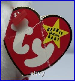 TY Beanie Baby Valentino the Bear 1993/94 Brown Nose withTag Errors (RARE) TY Beanie Baby Valentino the Bear 1993/94 Brown Nose withTag Errors (RARE)