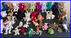 TY Beanie Baby lot 34 With Many Originals, Some Rare with Errors 1993 Need Gone