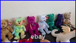 TY Beanie Baby lot 34 With Many Originals, Some Rare with Errors 1993 Need Gone