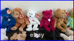 TY Beanie Baby lot 34 With Many Originals, Some Rare with Errors 1993 Need Gone