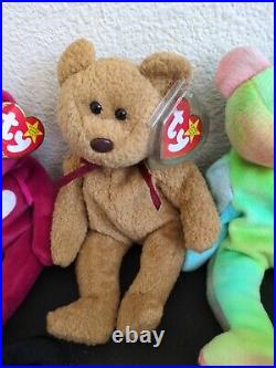 TY Beanie Baby lot 34 With Many Originals, Some Rare with Errors 1993 Need Gone