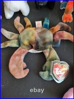 TY Beanie Baby lot 34 With Many Originals, Some Rare with Errors 1993 Need Gone