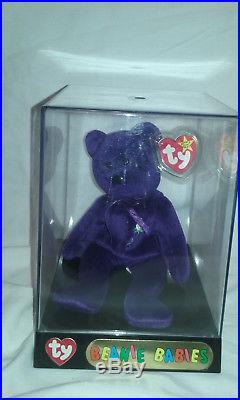 TY Beanie baby Princess Diana 1st ed-Pvc, no space or # stamp Extremely RARE
