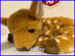 TY Classic BROOK FAWN Baby Deer Rare & HTF 2004 Mint NWT 12 Inches