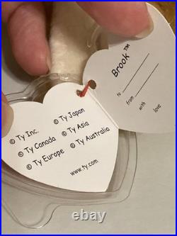 TY Classic BROOK FAWN Baby Deer Rare & HTF 2004 Mint NWT 12 Inches