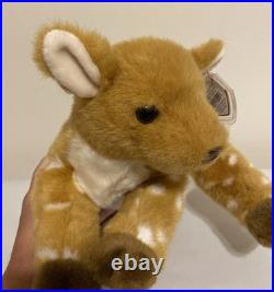 TY Classic BROOK FAWN Baby Deer Rare & HTF 2004 Mint NWT 12 Inches