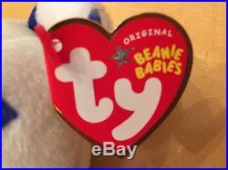 TY FLAG NOSE AOTEAROA the Beanie Baby Bear MWMT's Rare New Zealand Exclusive