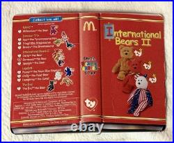 TY GERMANIA The Bear Beanie Baby International Bears II McDonald's Retired RARE