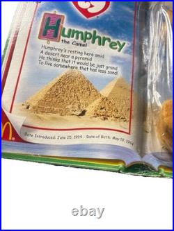 TY HUMPHREY The Camel 1994 McDonalds Beanie Baby RARE RETIRED