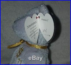 TY Inc BILLIONAIRE BEAR #11 Beanie Baby Signed Mint with tags SIGNED rare