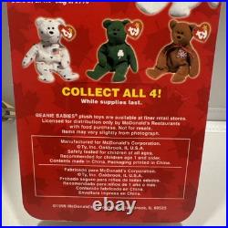 TY McDonalds Maple The Bear Beanie Baby RARE! Intro 1997SEALEDNEW! Retired Tag