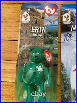 TY Mcdonalds Beanie Babies Bear Set RARE 1993 OAKBROOK 1999 unopened