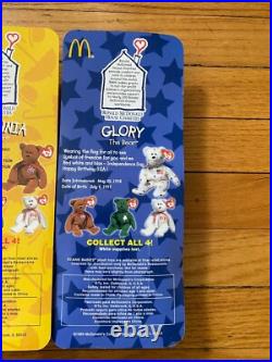 TY Mcdonalds Beanie Babies Bear Set RARE 1993 OAKBROOK 1999 unopened