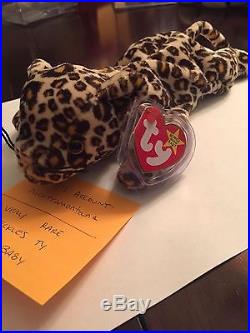 TY Original Beanie Baby FRECKLES The Leopard MINT CONDITION/RARE/RETIRED