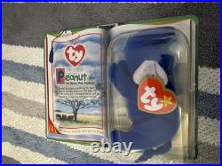 TY PEANUT The Royal Blue Elephant 1995 McDonalds Beanie Baby RARE RETIRED MINT TY PEANUT The Royal Blue Elephant 1995 McDonalds Beanie Baby RARE RETIRED MINT