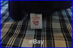 TY Princess Diana Beanie Baby Bear PVC Pellets. 1st Edition Rare 1997 PVC