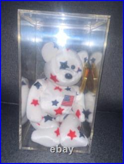 TY RARE beanie babies 1998 Glory plush and 1997 Glory McDonald's PE Pellets TY RARE beanie babies 1998 Glory plush and 1997 Glory McDonald's PE Pellets