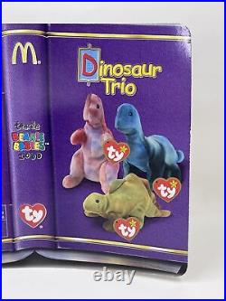 TY REX The Tyrannosaurus 1994 Mc Donalds Beanie Baby RARE RETIRED DINOSAUR TRIO