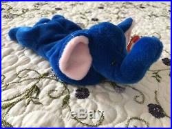 TY Royal Blue Peanut 1993! Rare rare rare! Look at pictures