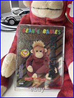 TY Schweetheart Beanie Baby. 1999. Rare Retired. PE Pellets. With CARD