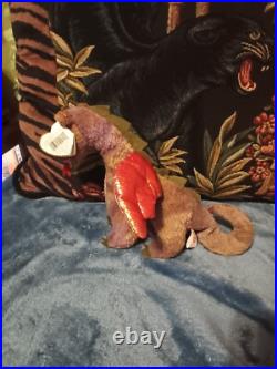 TY Scorch the dragon beanie baby, errors, very rare