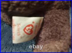 TY Scorch the dragon beanie baby, errors, very rare
