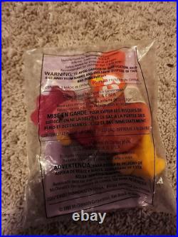 TY Teenie Beanie Babies Baby Strut the Rooster McDonalds #7 with Errors RARE