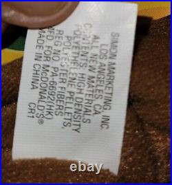 TY Teenie Beanie Babies McDonalds collection ALL Rare Tag Errors