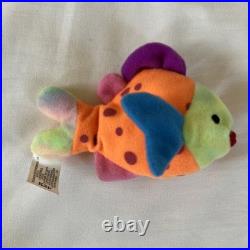 TY The Original Beanie Babies'Lips' The Fish RARE 1999 With Errors Teenie 5