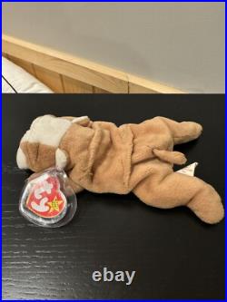 TY Wrinkles Beanie Baby RARE with Tag Errors