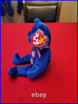 TY beanie baby Clubby 98 Oddity with 2 buttons. Extremely rare
