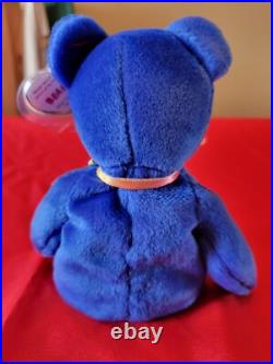 TY beanie baby Clubby 98 Oddity with 2 buttons. Extremely rare