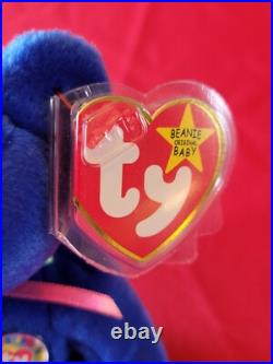 TY beanie baby Clubby 98 Oddity with 2 buttons. Extremely rare