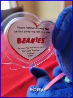 TY beanie baby Clubby 98 Oddity with 2 buttons. Extremely rare