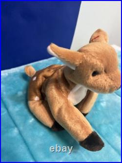 TY beanie baby retired whisper the deer 1997/98 Error. Stamped 411 (Rare Type2) TY beanie baby retired whisper the deer 1997/98 Error. Stamped 411 (Rare Type2)
