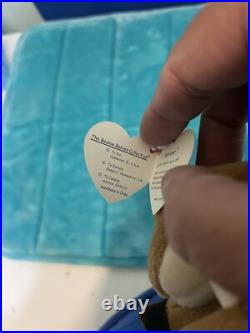TY beanie baby retired whisper the deer 1997/98 Error. Stamped 411 (Rare Type2) TY beanie baby retired whisper the deer 1997/98 Error. Stamped 411 (Rare Type2)