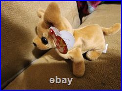 Tiny the Chihuahua TY Beanie Baby many Errors Holographic extremely RARE