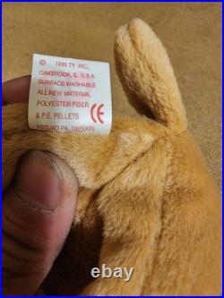 Tiny the Chihuahua TY Beanie Baby many Errors Holographic extremely RARE