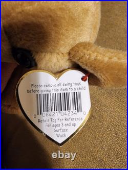 Tiny the Chihuahua TY Beanie Baby many Errors Holographic extremely RARE