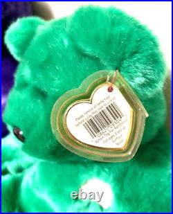 Two RARE, RETIRED Beanie Babies Princess Diana and Erin The Bear SMOKE FREE Two RARE, RETIRED Beanie Babies Princess Diana and Erin The Bear SMOKE FREE