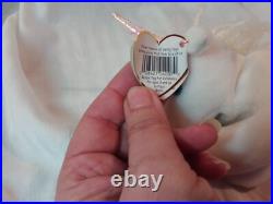 Two RARE Ty Beanie Babies MYSTIC the Unicorn 1994 Retired with Tag Errors/PVC