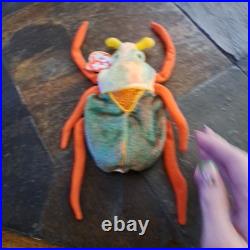Ty 2000 Beanie Baby Scurry. Rare Retired With Errors. DOB January 18, 2000 Ty 2000 Beanie Baby Scurry. Rare Retired With Errors. DOB January 18, 2000